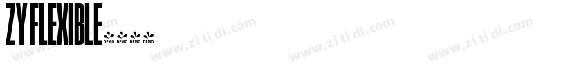 ZY Flexible字体转换